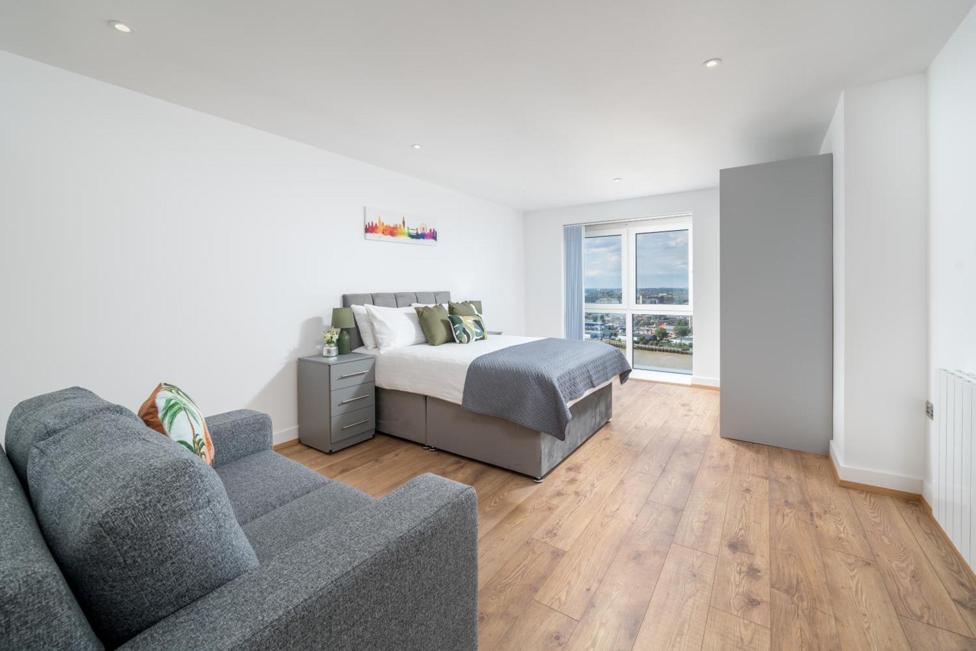 Skyvillion - London River Thames Top Floor Apartments By Woolwich Ferry, Mins To London Excel, O2 Arena , London City Airport With Parking Exterior foto
